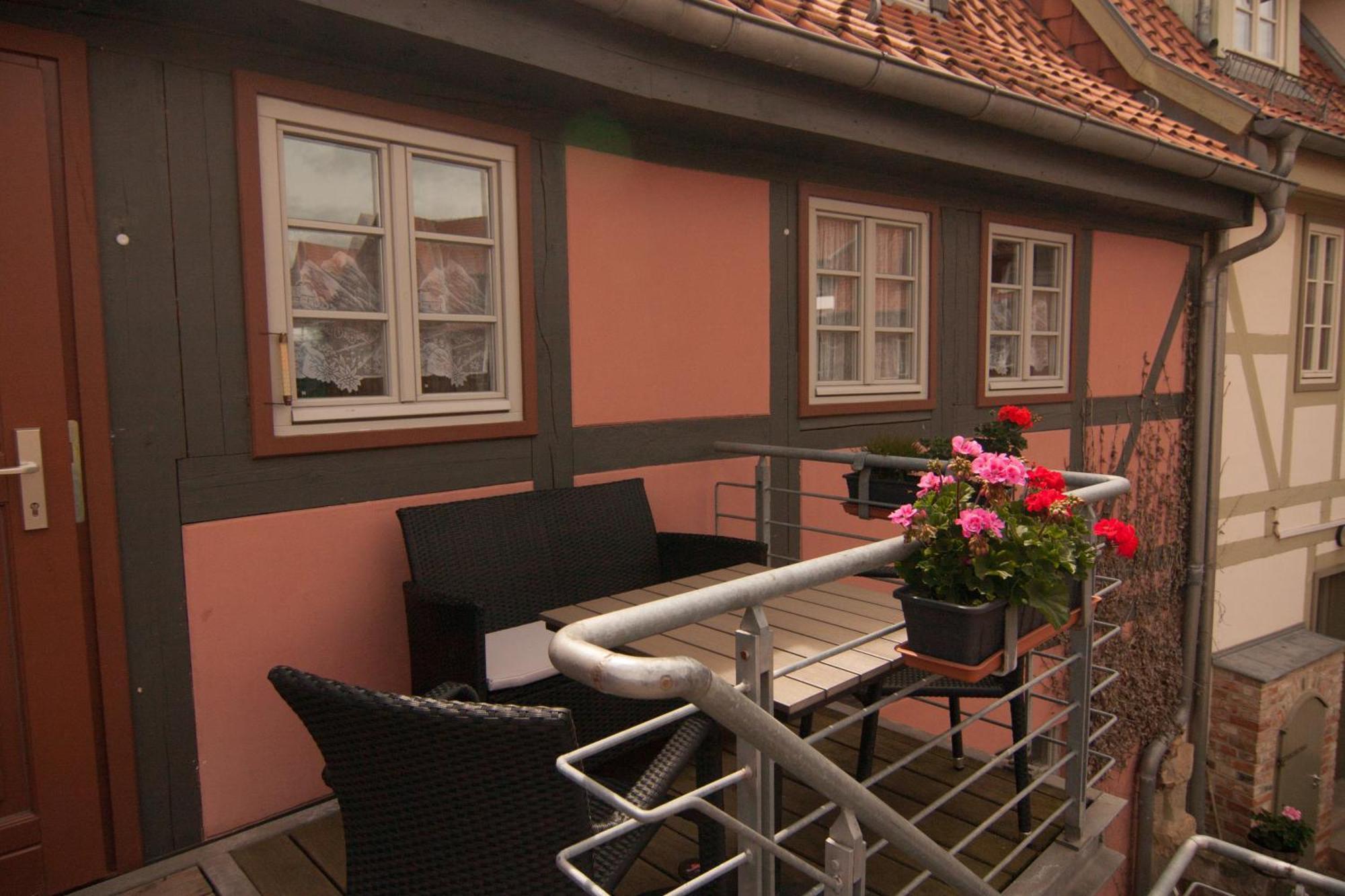 Apartment Mit Balkon No4 Кведлинбург Екстериор снимка